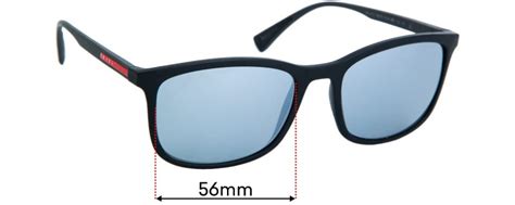 Replacement Lenses for Prada SPS01T & PS01TS 56mm 